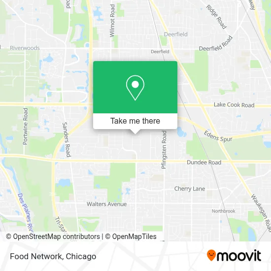 Food Network map