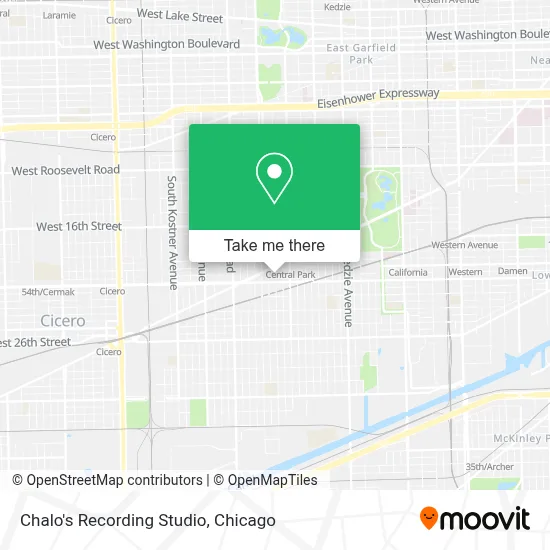 Chalo's Recording Studio map
