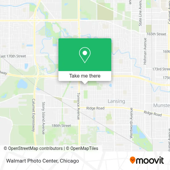 Walmart Photo Center map