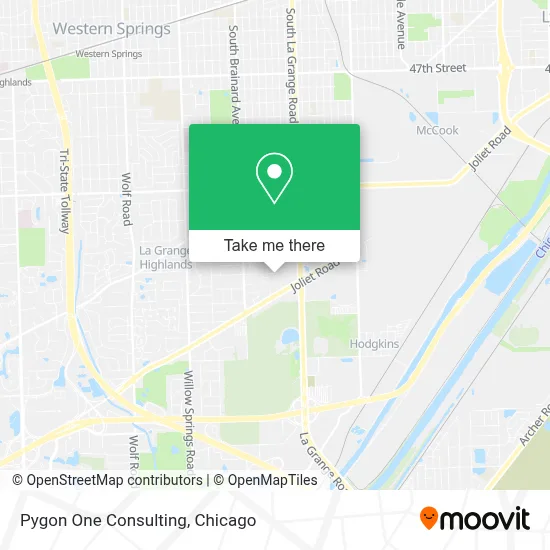 Pygon One Consulting map