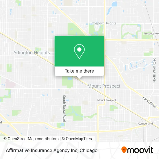 Affirmative Insurance Agency Inc map