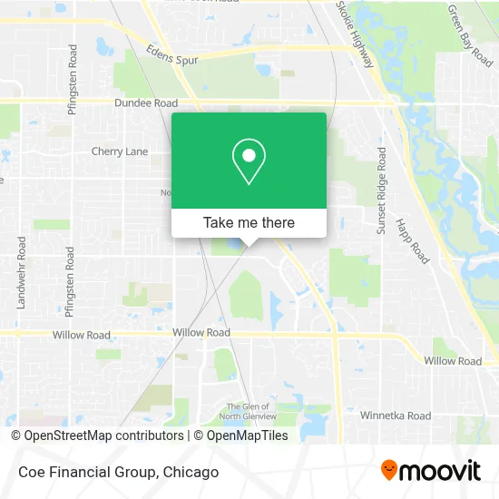 Coe Financial Group map