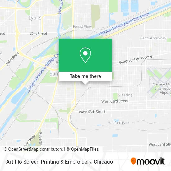 Art-Flo Screen Printing & Embroidery map
