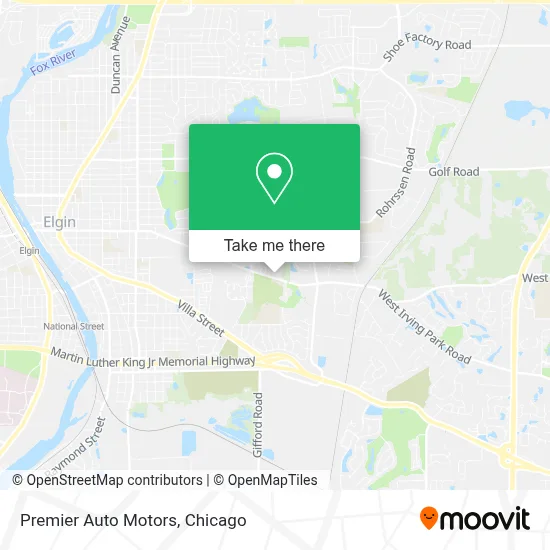 Premier Auto Motors map