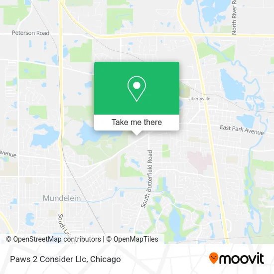 Paws 2 Consider Llc map