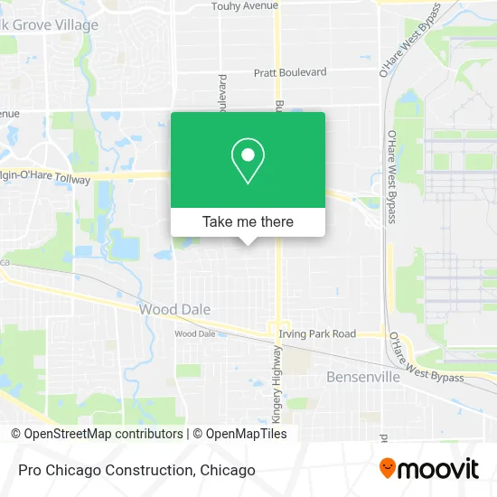 Pro Chicago Construction map