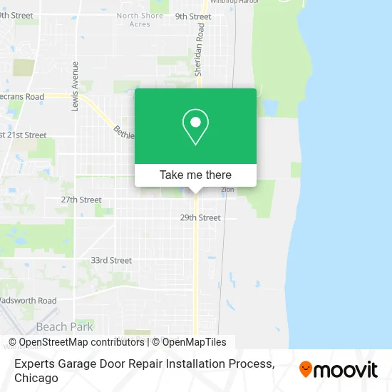 Experts Garage Door Repair Installation Process map
