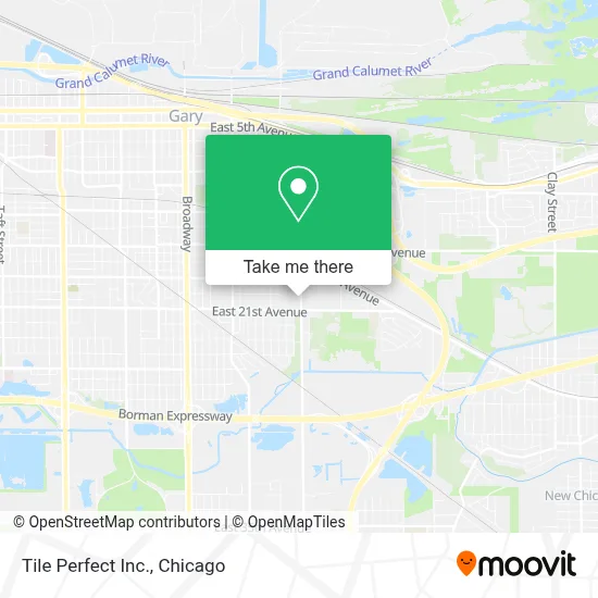 Tile Perfect Inc. map