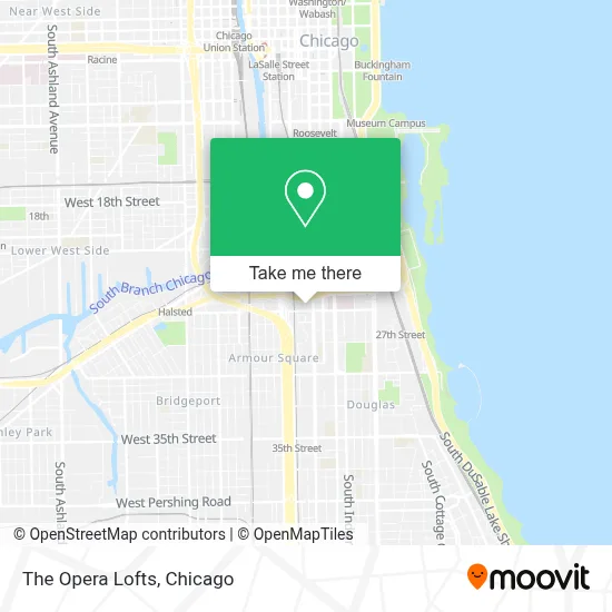 The Opera Lofts map