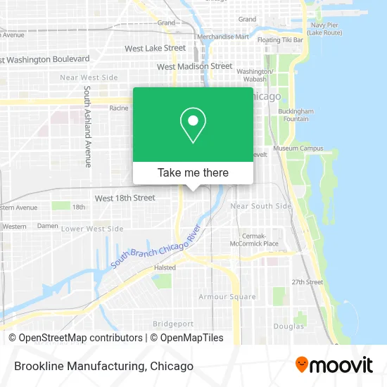 Brookline Manufacturing map