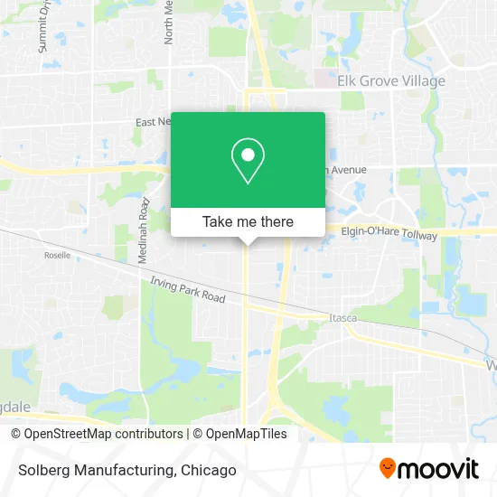 Solberg Manufacturing map