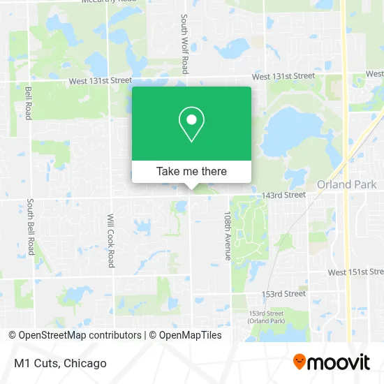M1 Cuts map