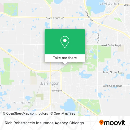Rich Robertaccio Insurance Agency map