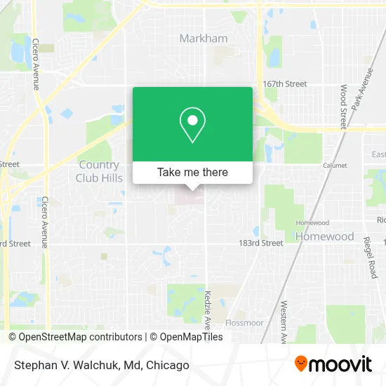 Stephan V. Walchuk, Md map