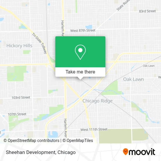 Sheehan Development map