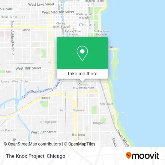 The Knox Project map