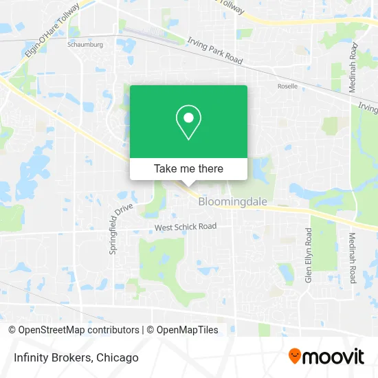 Infinity Brokers map