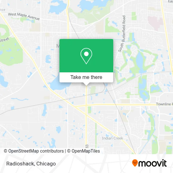 Radioshack map