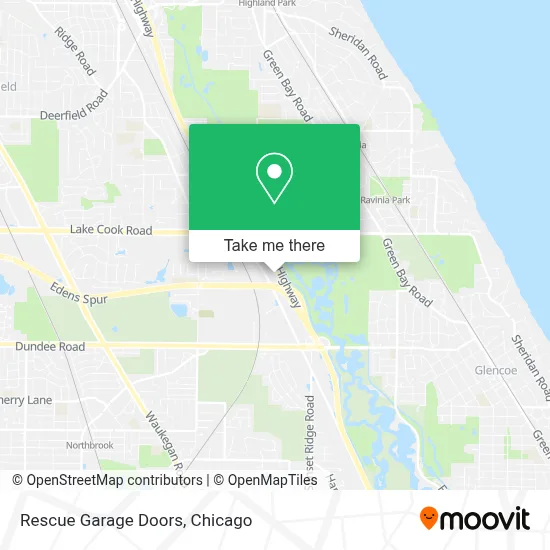 Rescue Garage Doors map