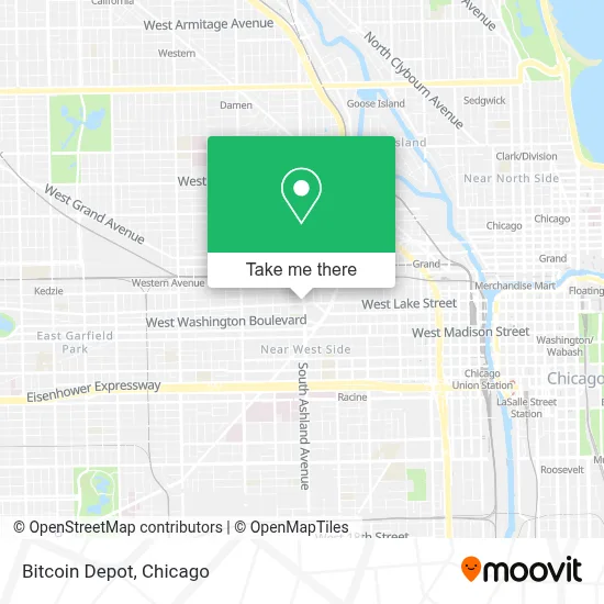 Bitcoin Depot map