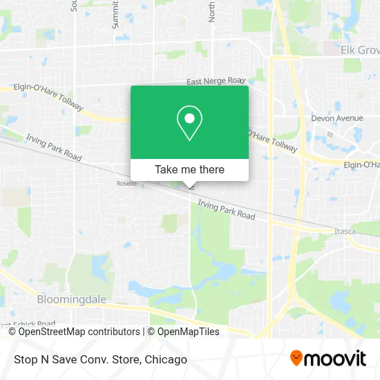 Stop N Save Conv. Store map