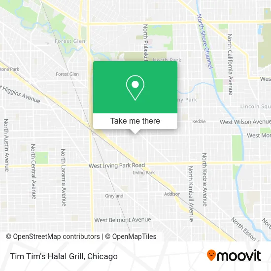 Tim Tim's Halal Grill map