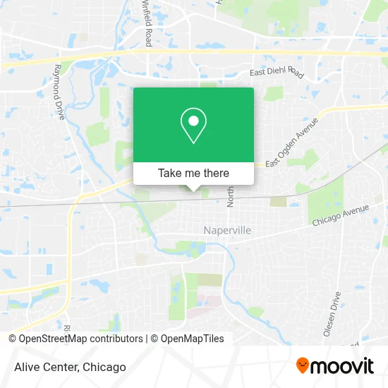 Alive Center map