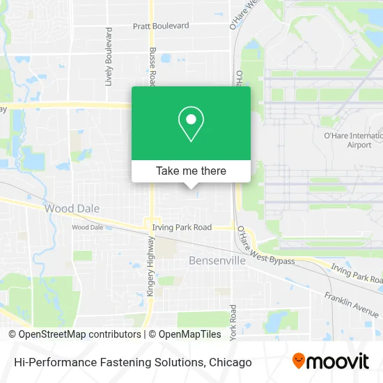 Hi-Performance Fastening Solutions map