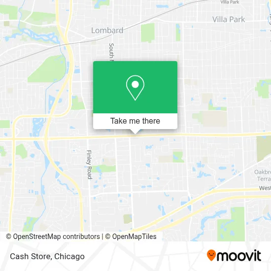 Cash Store map