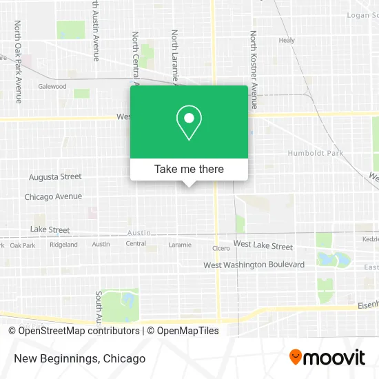 New Beginnings map