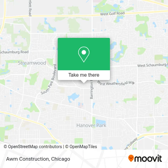 Awm Construction map