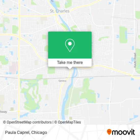 Paula Caprel map