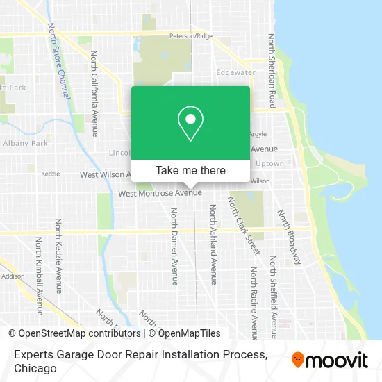 Experts Garage Door Repair Installation Process map
