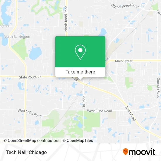Tech Nail map