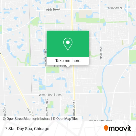 7 Star Day Spa map