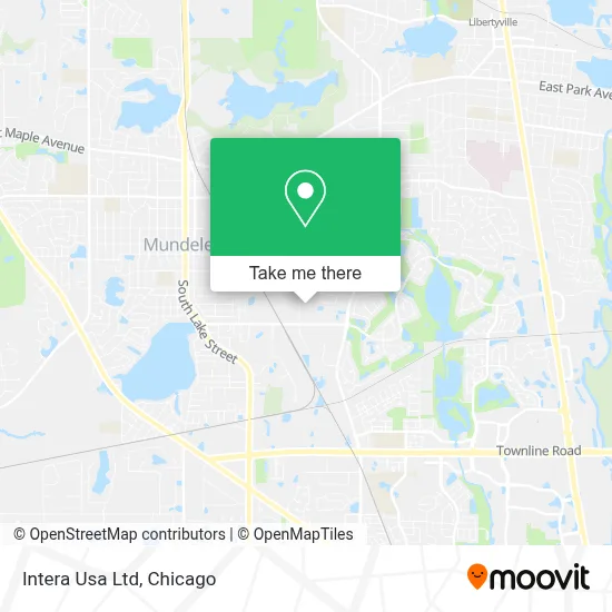Intera Usa Ltd map