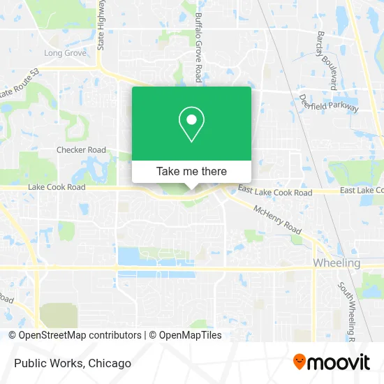 Public Works map