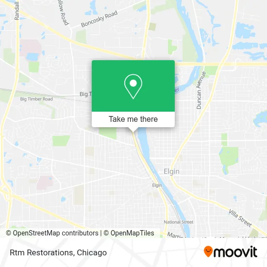 Rtm Restorations map