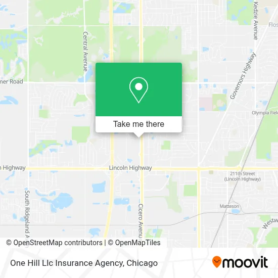 One Hill Llc Insurance Agency map