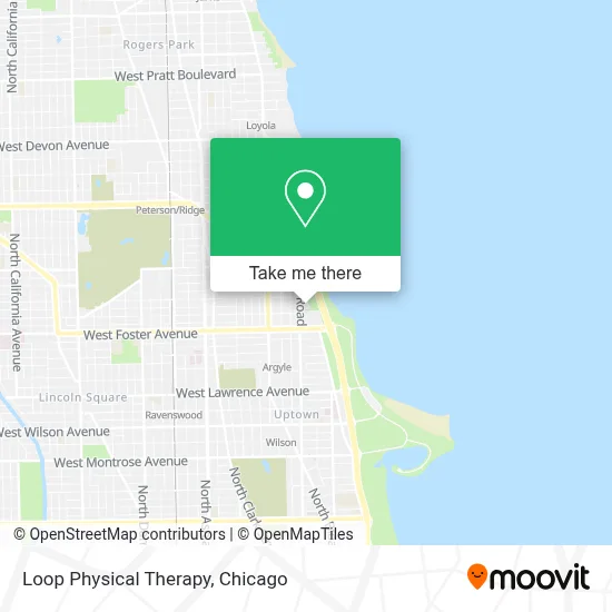 Loop Physical Therapy map