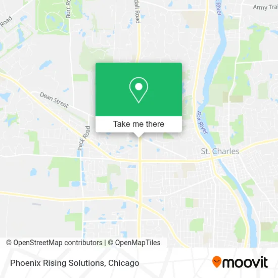 Phoenix Rising Solutions map