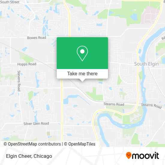 Elgin Cheer map