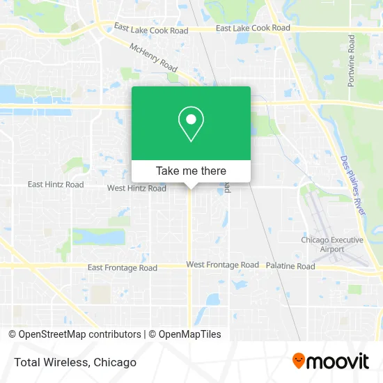 Total Wireless map
