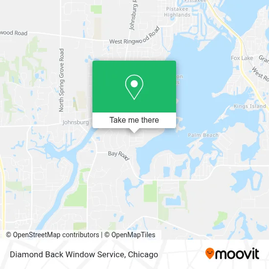 Diamond Back Window Service map