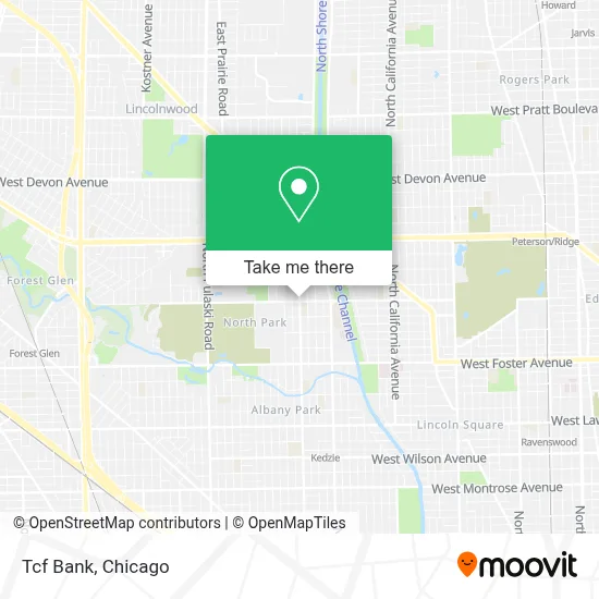 Tcf Bank map