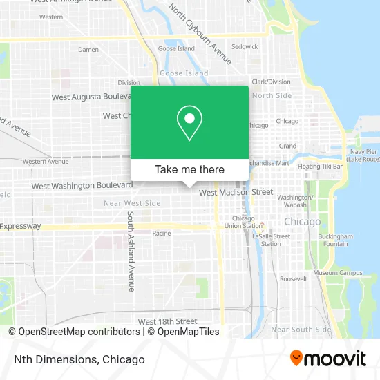 Nth Dimensions map