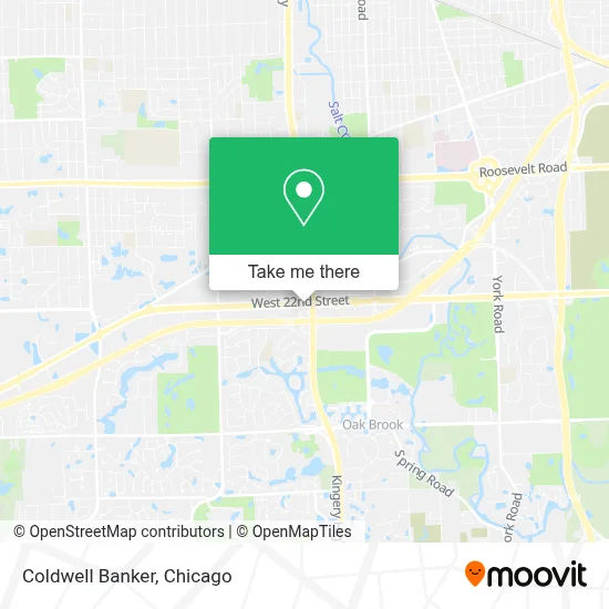 Coldwell Banker map