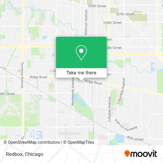 Redbox map