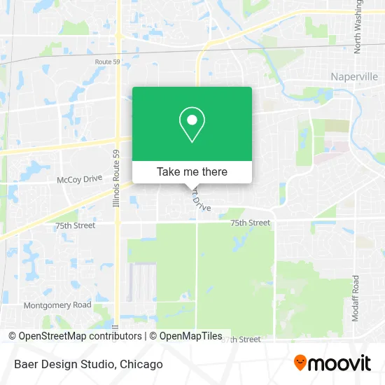 Baer Design Studio map