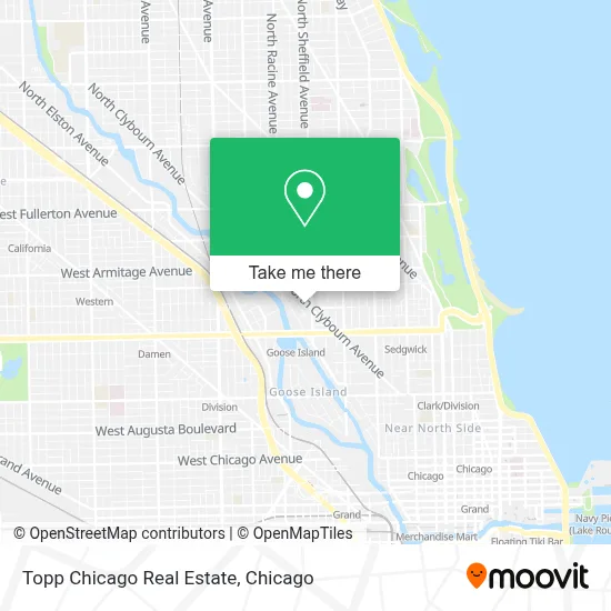Topp Chicago Real Estate map